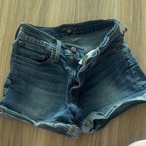 Women's Blue Denim Shorts